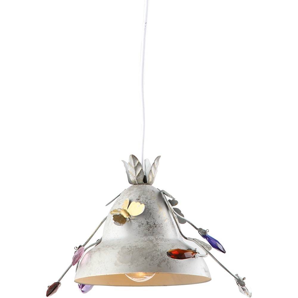 Светильник Arte Lamp BELLS A1797SP-1WG, цвет белый - фото 1
