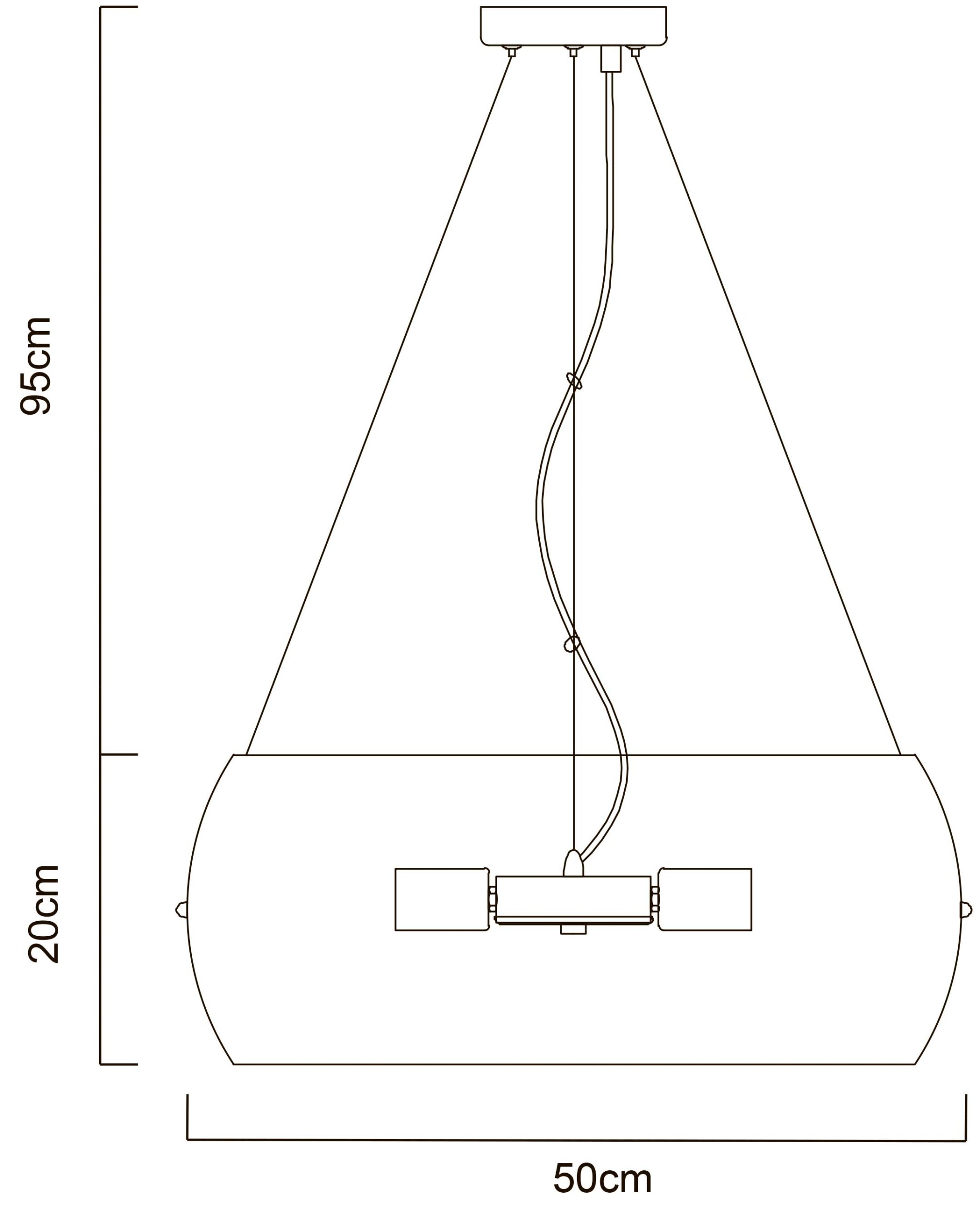 Светильник Arte Lamp Frescura A8057SP-5CC, цвет прозрачный - фото 4