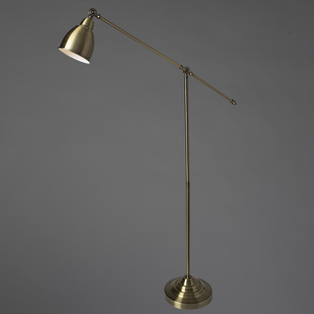 Торшер Arte Lamp BRACCIO A2054PN-1AB, цвет бронза - фото 2