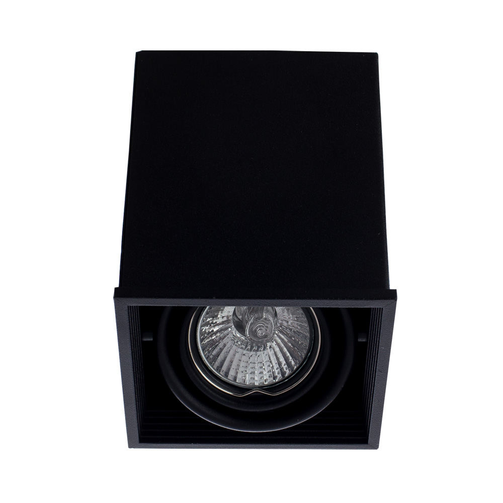 Потолочный светильник Arte Lamp Cardani Piccolo A5942PL-1BK, цвет черный - фото 1