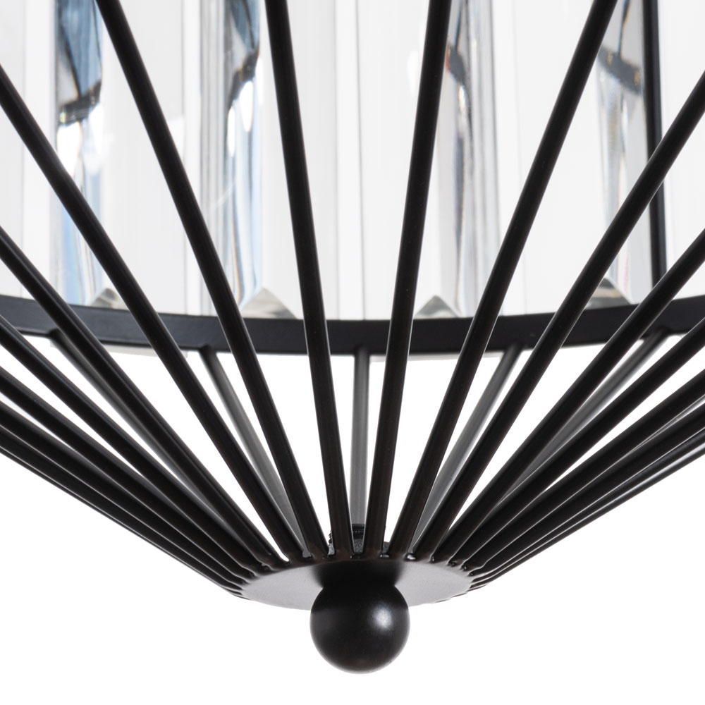 Светильник Arte Lamp Cassel A1790SP-1BK, цвет черный - фото 3