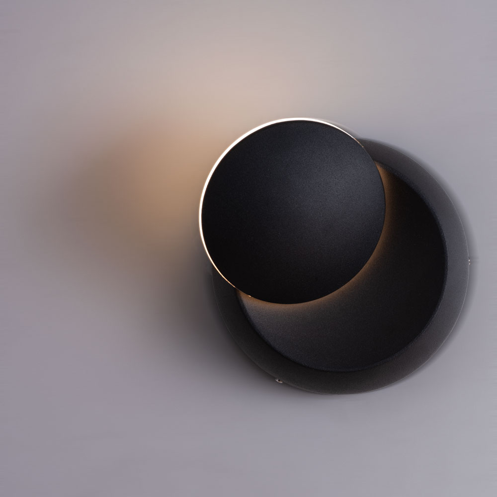 Светильник Arte Lamp Eclipse A1421AP-1BK, цвет черный - фото 2