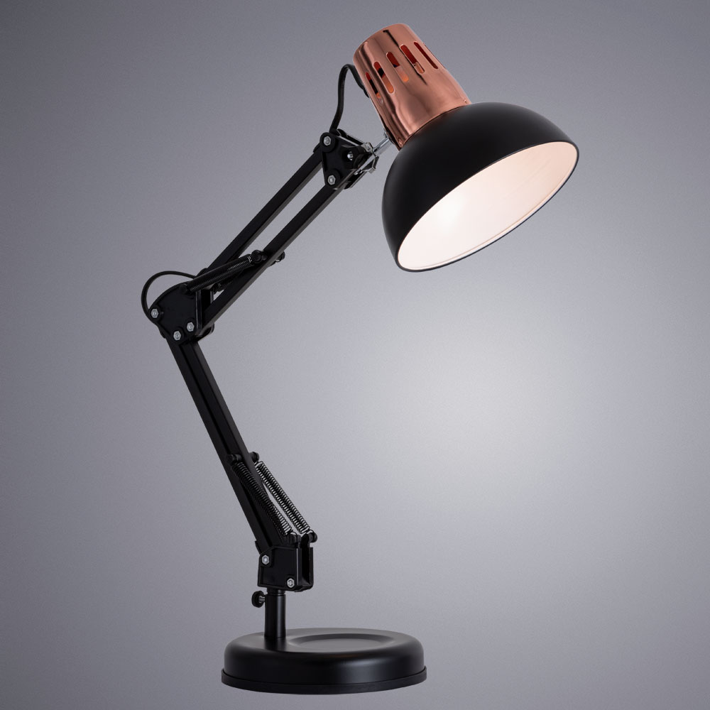 Настольная Лампа Arte Lamp Luxo A2016LT-1BK, цвет белый - фото 2