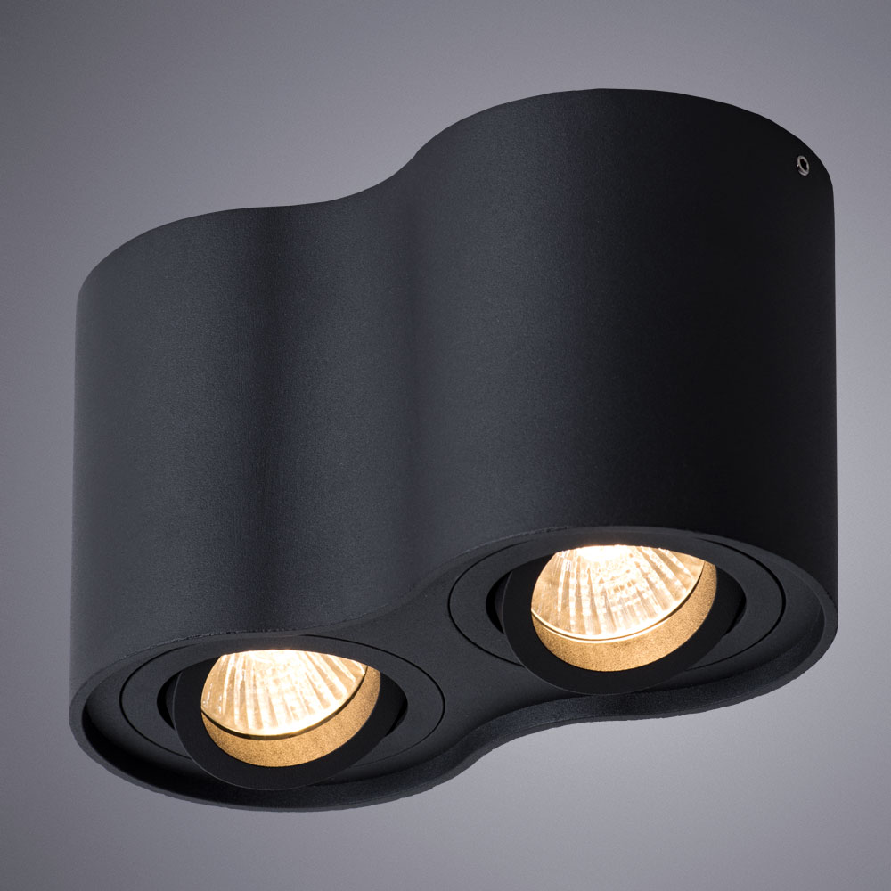 Светильник Arte Lamp FALCON A5645PL-2BK, цвет черный - фото 2