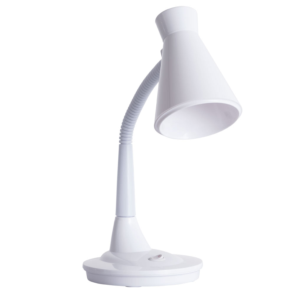 Настольная Лампа Arte Lamp Desk A2007LT-1WH, цвет белый - фото 1