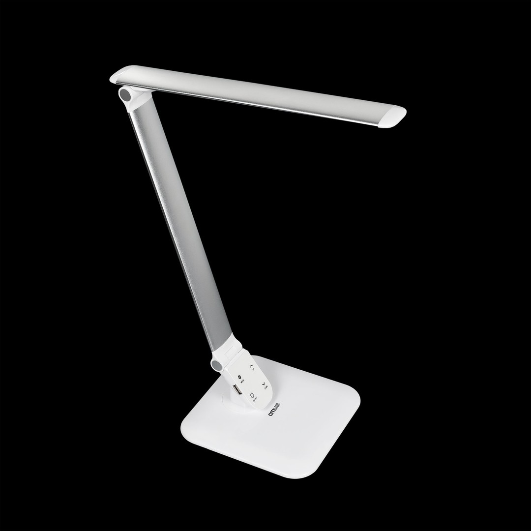 Настольная Лампа Citilux НЬЮТОН CL803021, цвет серебристый - фото 2