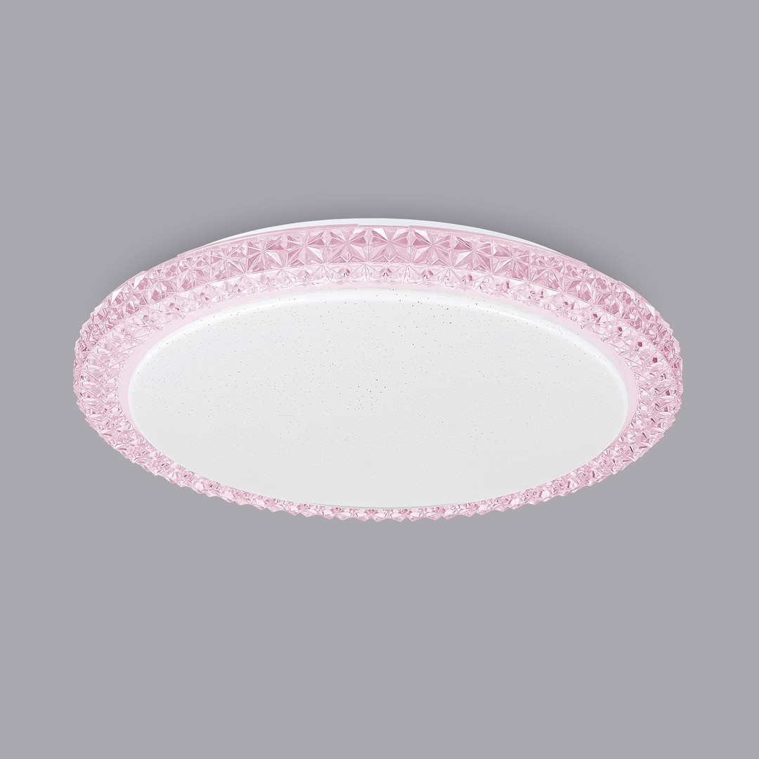 Светильник Citilux Кристалино Слим CL715R364, цвет розовый - фото 3