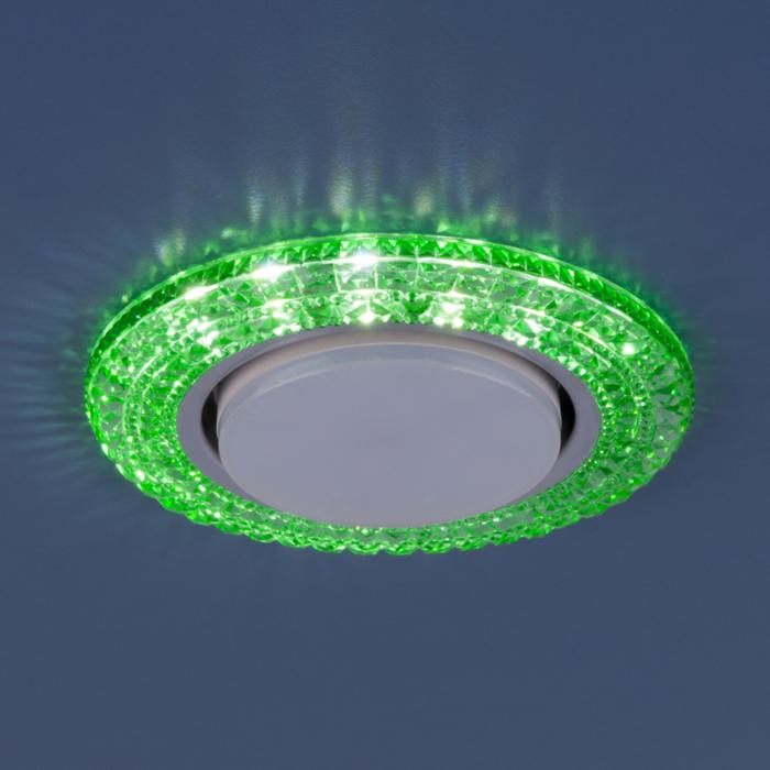 Встраиваемый Светильник Elektrostandard 3030 Gx53 4690389083327, цвет зеленый a035181 - фото 3