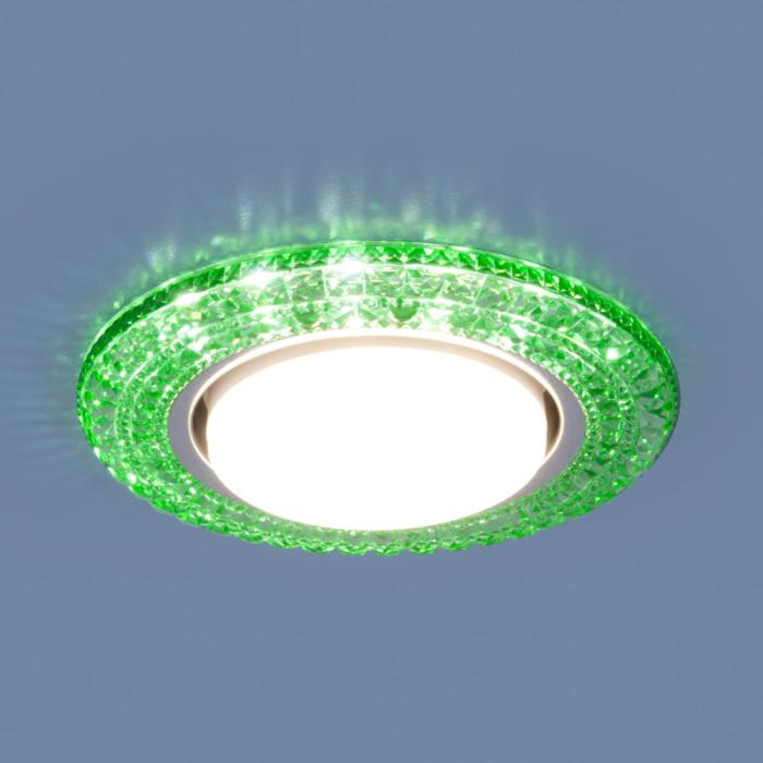 Встраиваемый Светильник Elektrostandard 3030 Gx53 4690389083327, цвет зеленый a035181 - фото 1