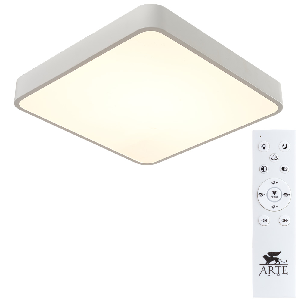 Светильник Arte Lamp Scena A2663PL-1WH, цвет белый - фото 2