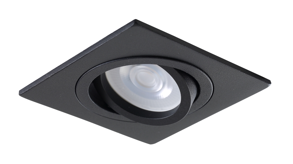 Встраиваемый светильник Crystal Lux CLT 002C1 BL, цвет черный - фото 1
