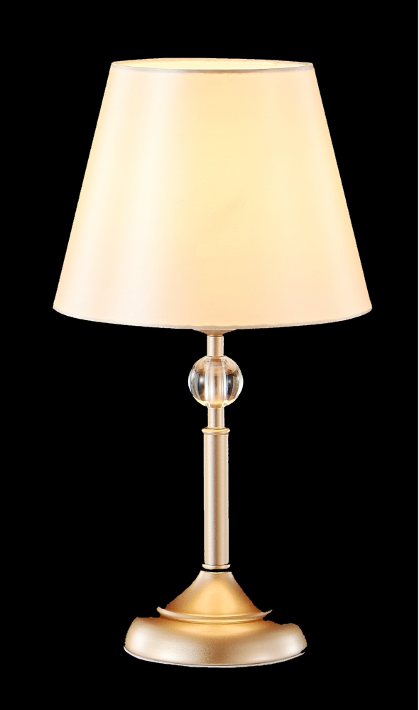 Настольные лампы Crystal Lux FLAVIO LG1 GOLD, цвет бежевый - фото 2