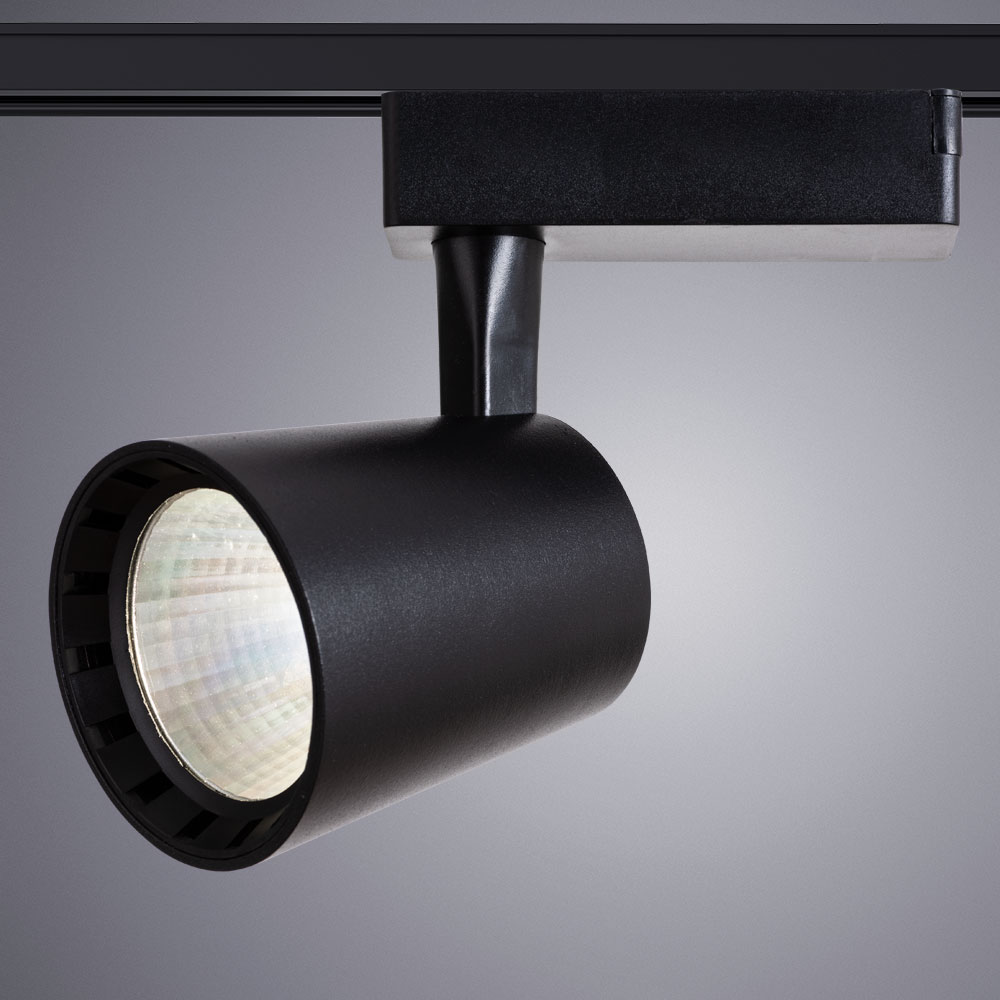 Трековый светильник Arte Lamp Atillo A2324PL-1BK, цвет черный - фото 2