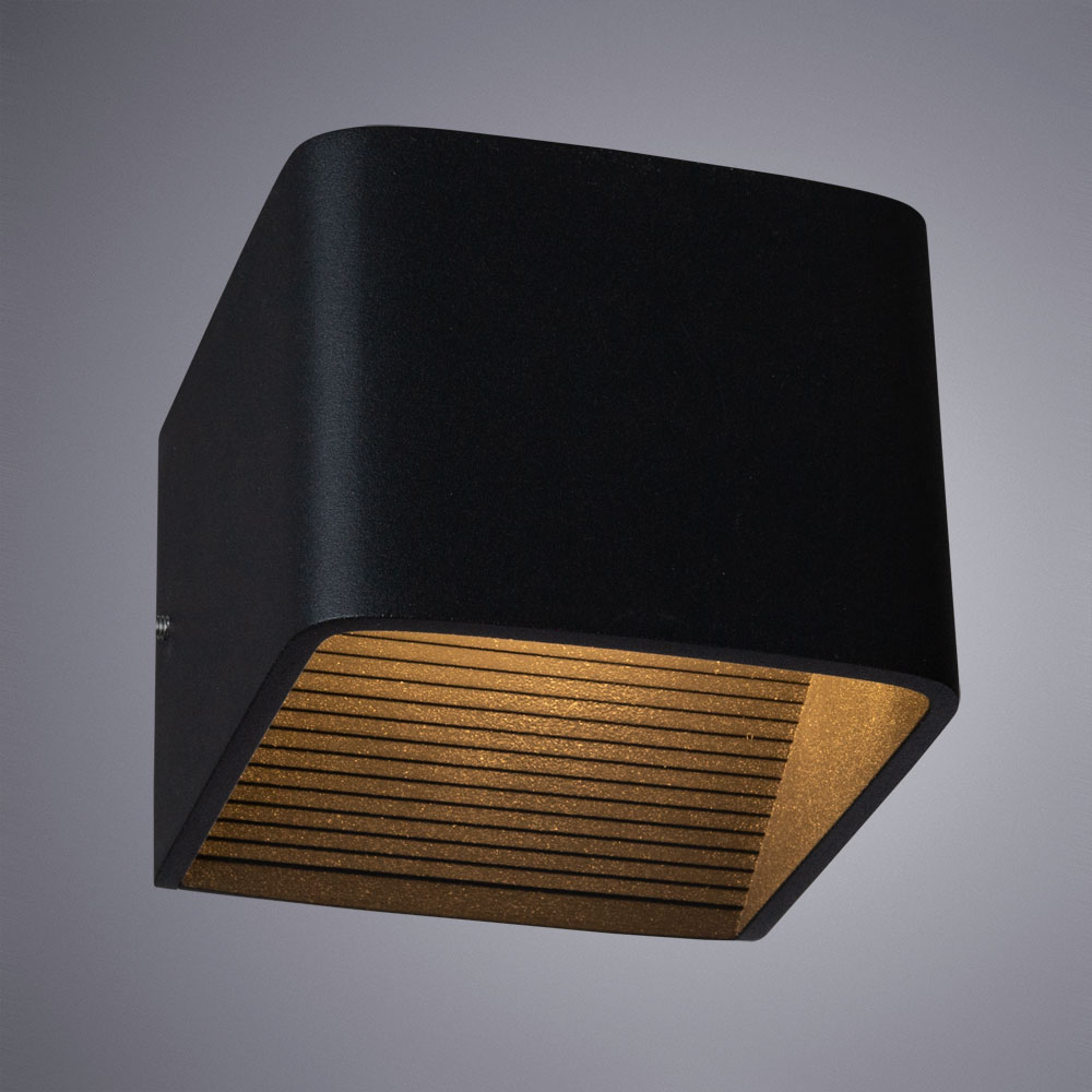 Светильник Arte Lamp SCATOLA A1423AP-1BK, цвет черный - фото 2