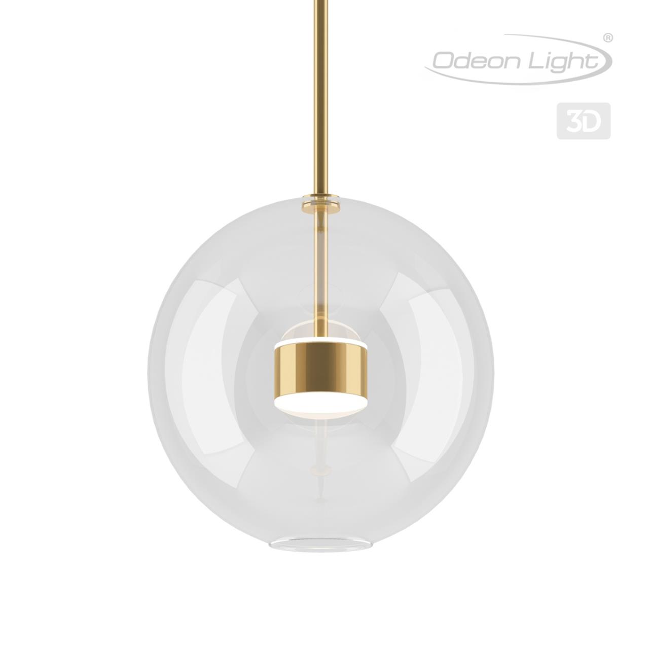 Светильник Odeon Light Bubbles 4640/12L, цвет золотистый;прозрачный 4640/12L - фото 5