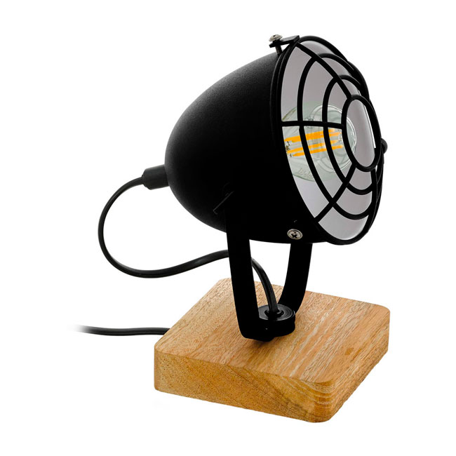 Настольная лампа Eglo Gatebeck 1 43138, цвет черный - фото 1