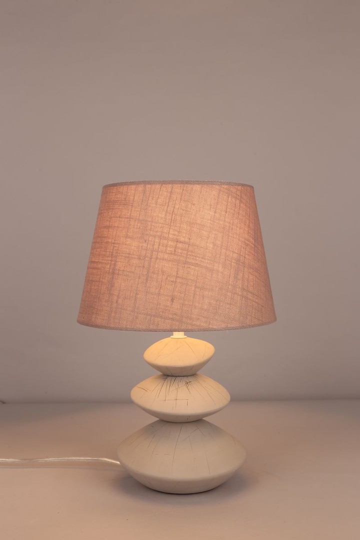 Настольная лампа Omnilux Lorraine OML-82204-01, цвет коричневый - фото 3