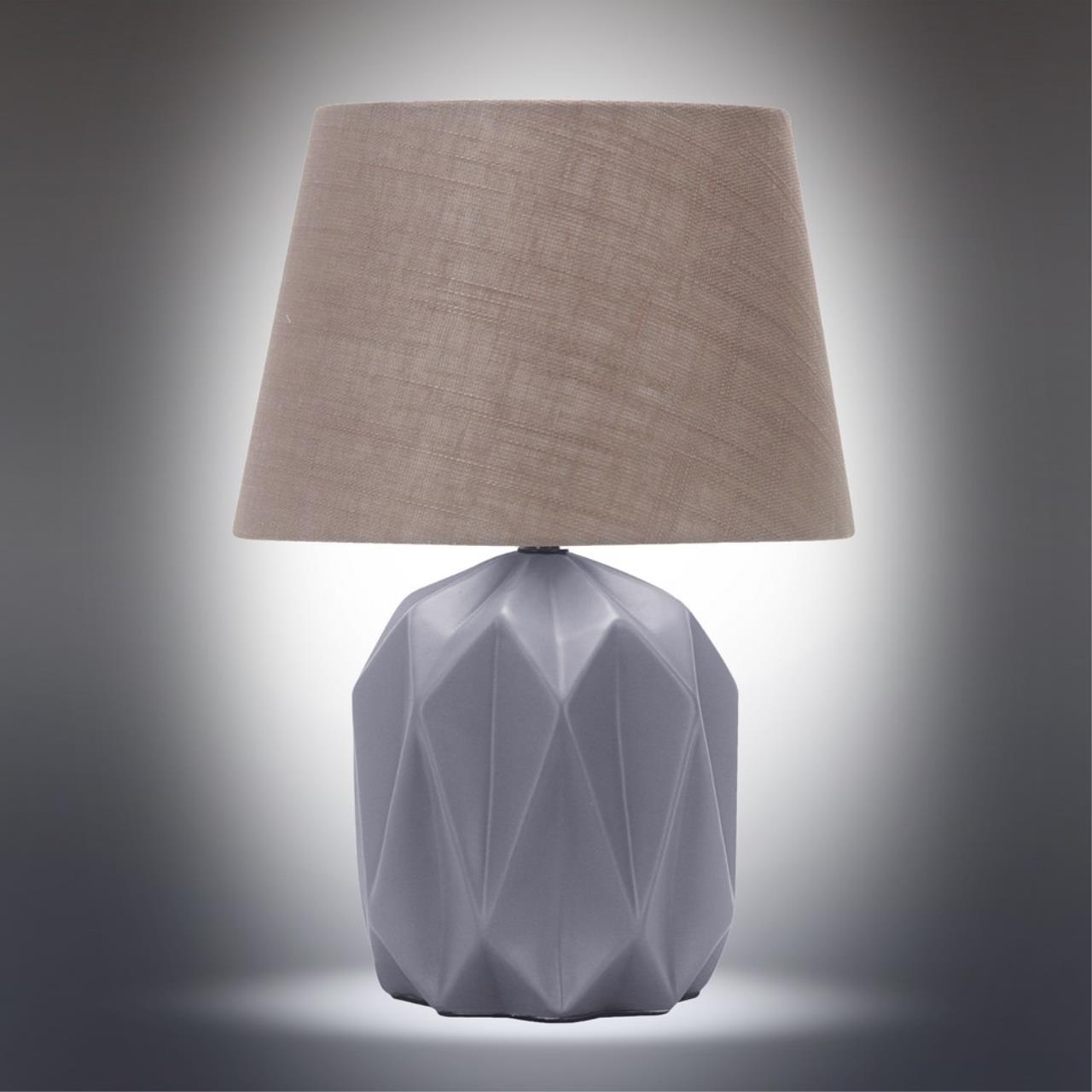 Настольная лампа Omnilux Sedini OML-82704-01, цвет коричневый - фото 2