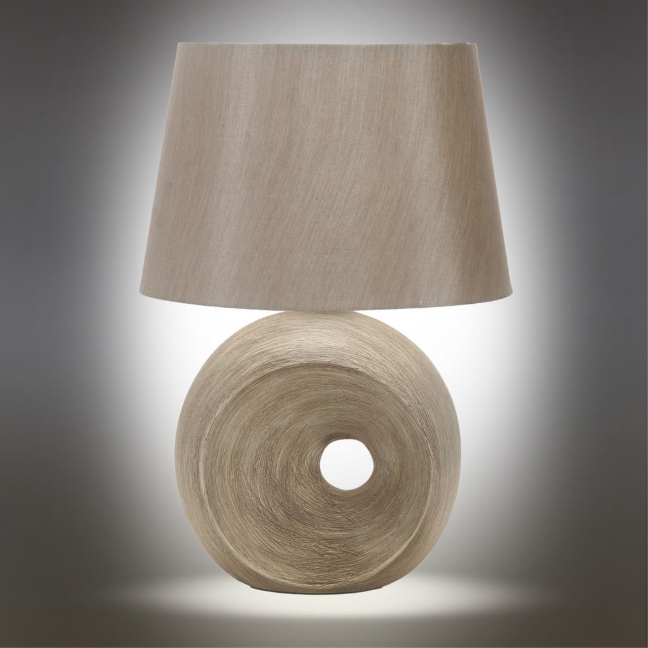 Настольная лампа Omnilux PULPAGGIU OML-83004-01, цвет коричневый - фото 2