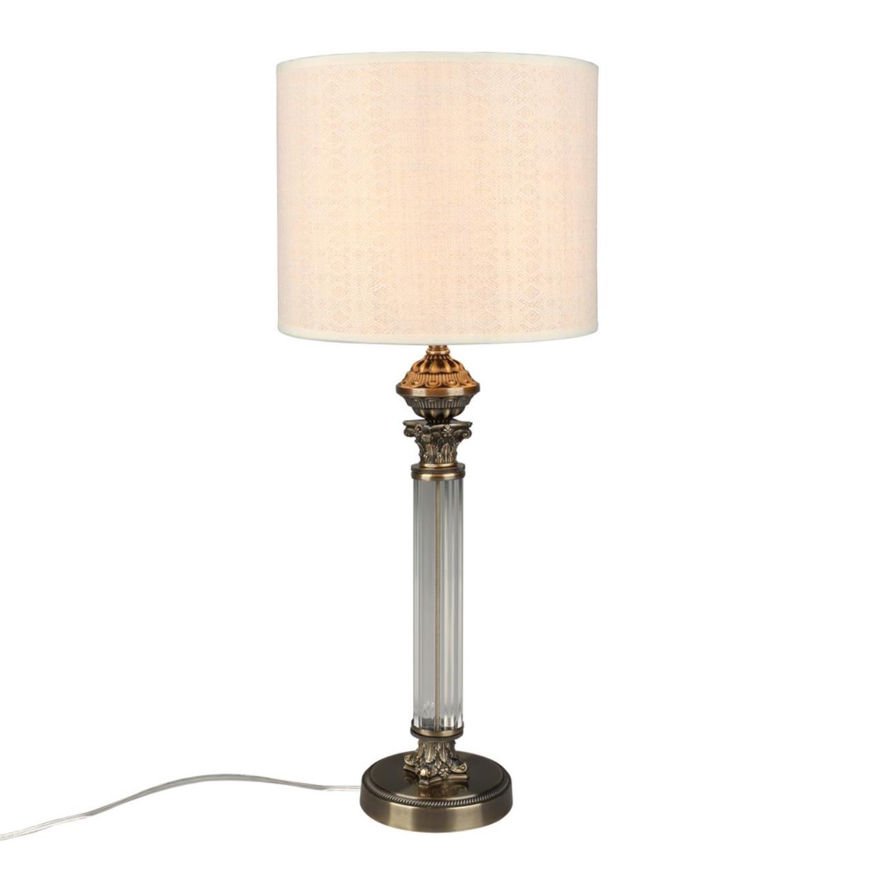 Настольная лампа Omnilux ROVIGO OML-64304-01, цвет серый - фото 1