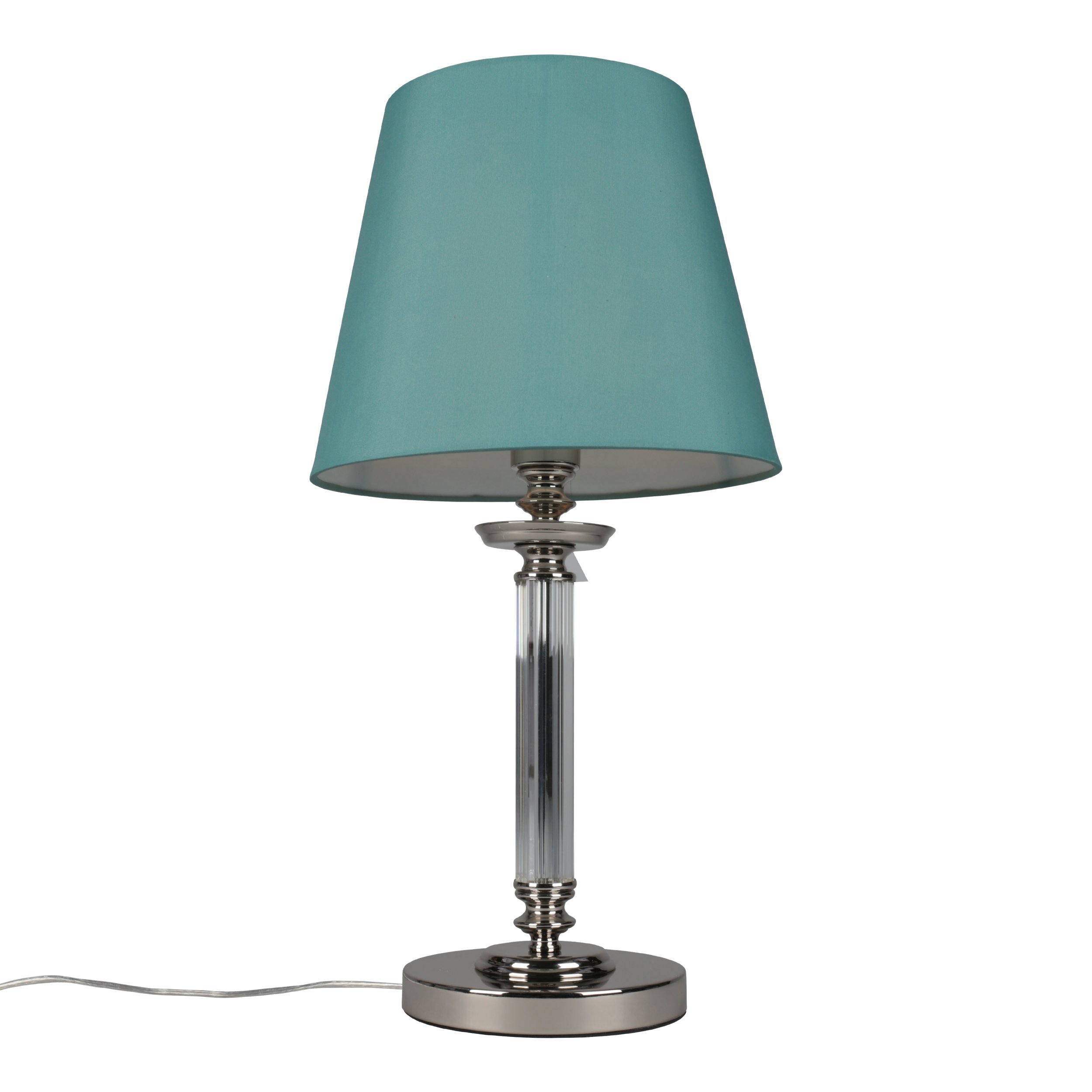 Декоративная настольная лампа Omnilux CANTELLO OML-87604-01, цвет голубой - фото 1
