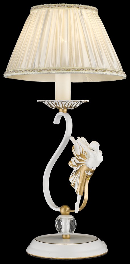Настольная лампа Velante 312-004-01, цвет белый;бежевый