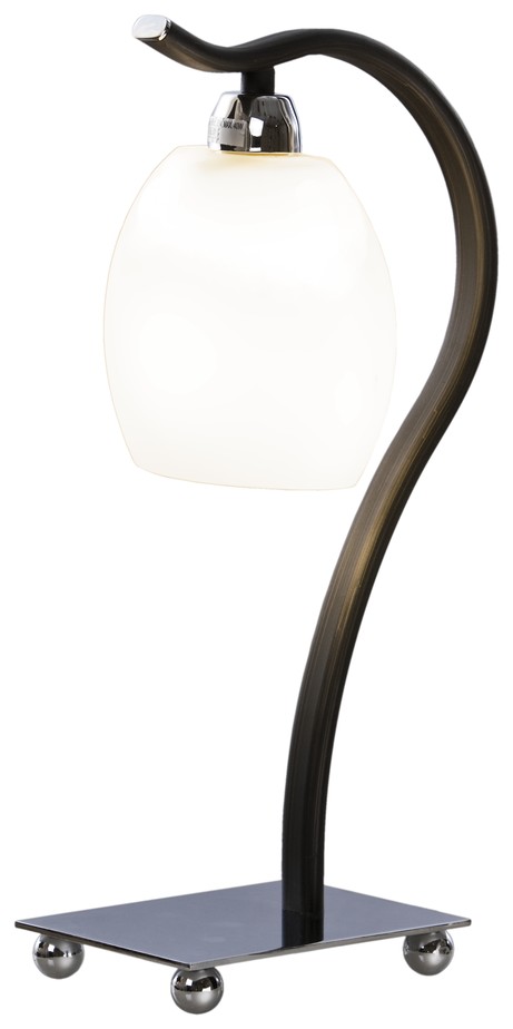 Настольная лампа Velante 269-104-01, цвет хром;коричневый - фото 1