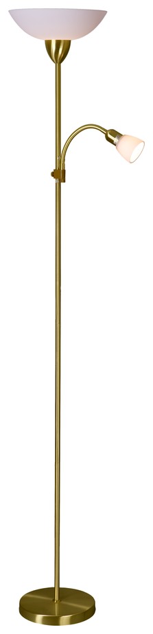 Торшер Velante 315-405-02, цвет золотистый;матовый - фото 1