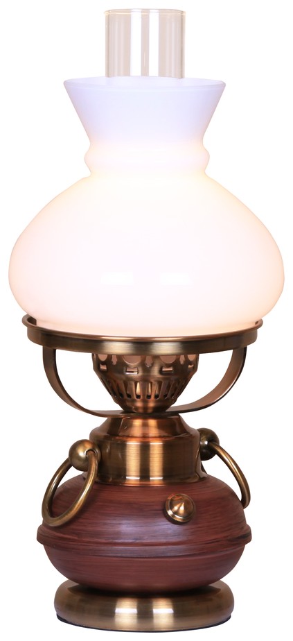 Настольная лампа Velante 321-504-01, цвет бронза;белый - фото 1