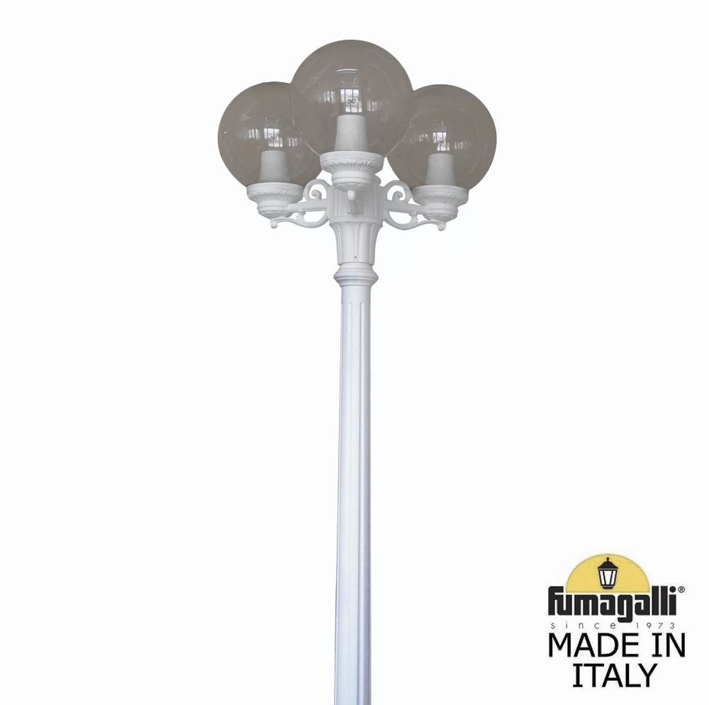 Уличный Светильник Fumagalli Globe 250 G25.156.S30.WZE27, цвет серый - фото 1