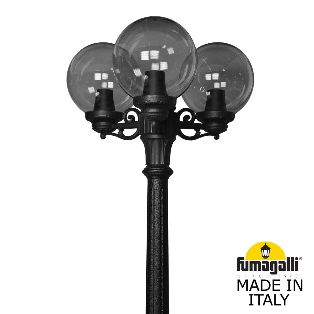 Уличный Светильник Fumagalli Globe 250 G25.156.S30.AZE27, цвет серый - фото 3