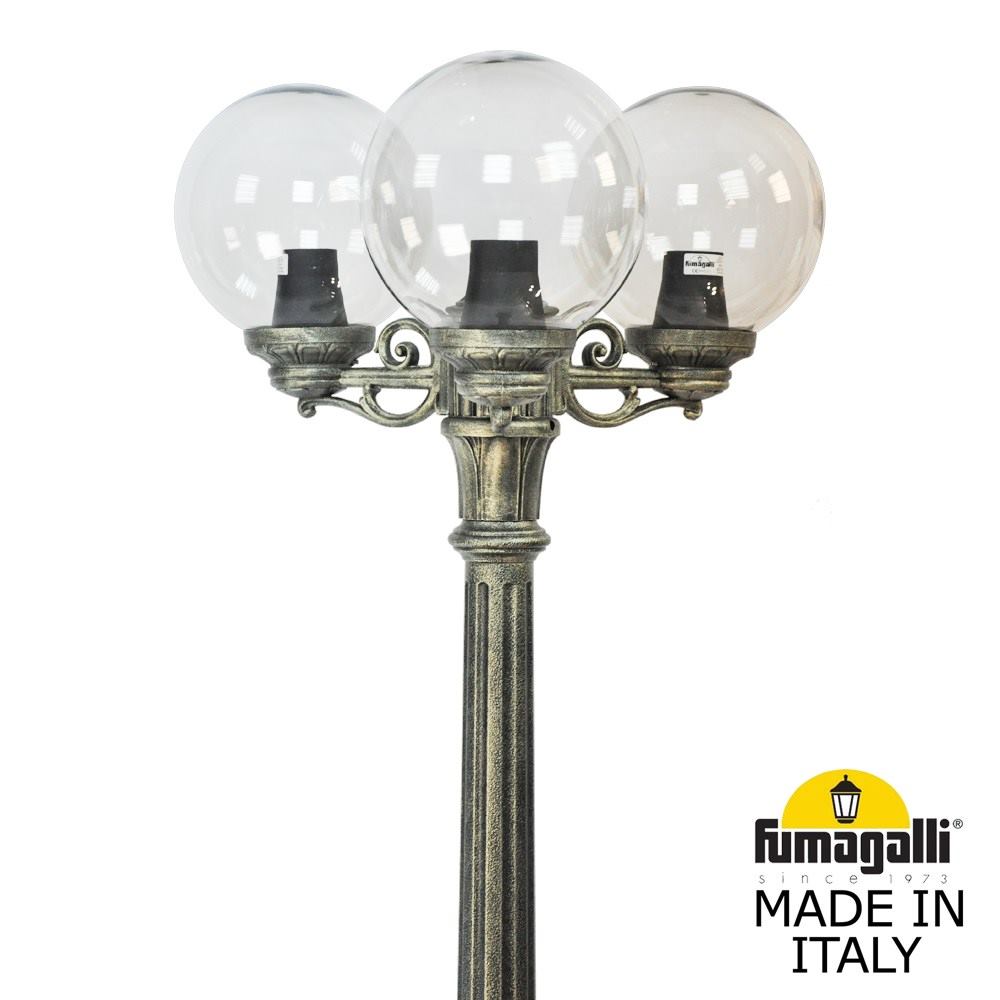 Уличный Светильник Fumagalli Globe 250 G25.158.S30.BZE27, цвет серый - фото 3