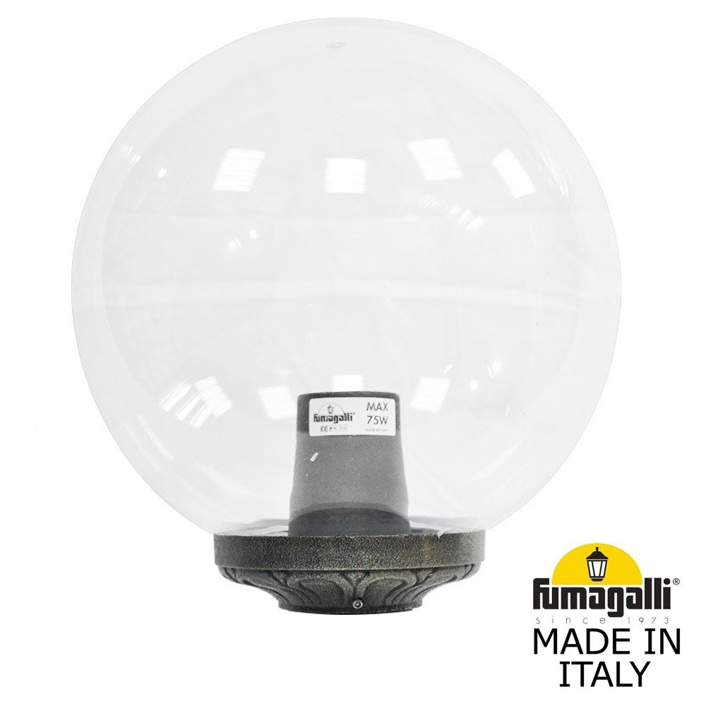 Уличный Светильник (верхняя часть) Fumagalli Globe 300 G30.B30.000.BXE27, цвет прозрачный - фото 1