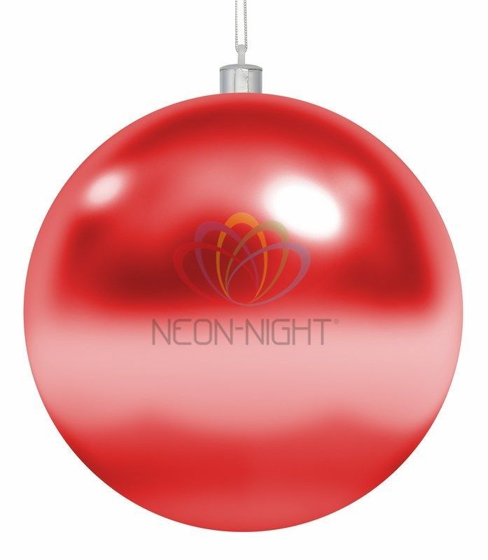Елочная игрушка Neon Night 502-002, цвет красный