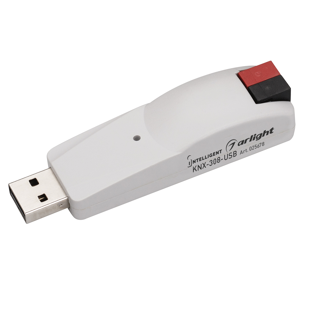Конвертер KNX-308-USB BUS Arlight 025678, цвет черный - фото 1