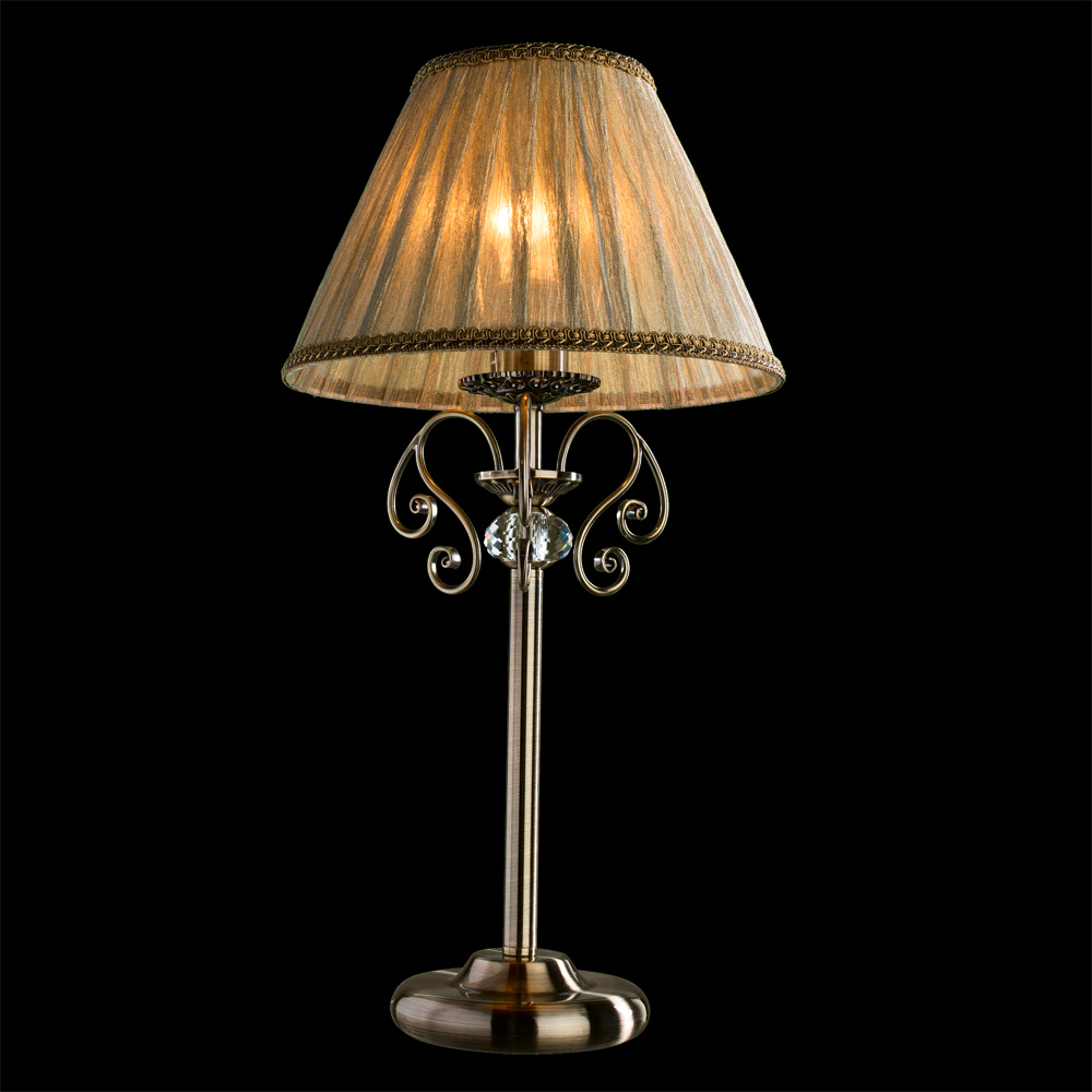 Настольная лампа Arte Lamp CHARM A2083LT-1AB, цвет бежевый - фото 2