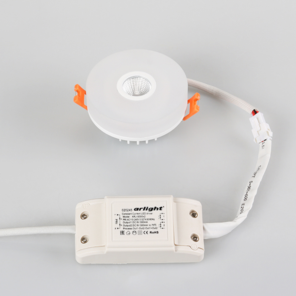 Потолочный светильник LTD-80R-Opal-Roll 2x3W Arlight 020812, цвет белый - фото 5