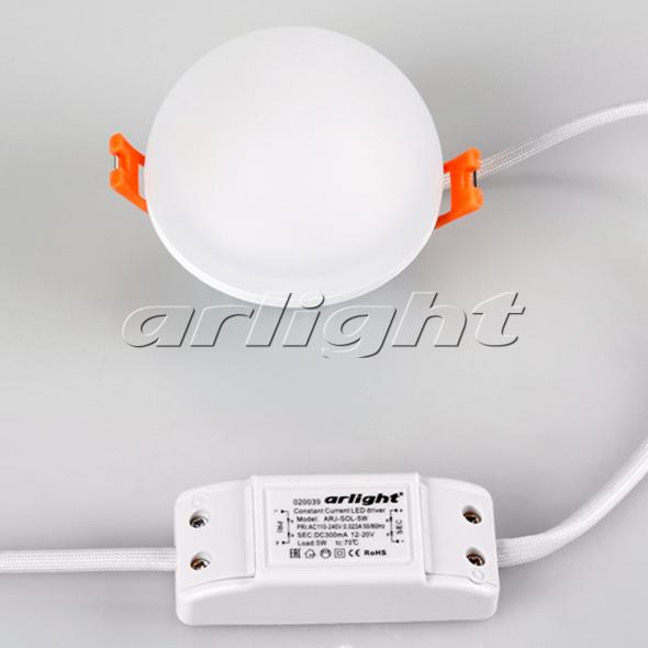 Светильник LTD-80R-Opal-Sphere 5W Day White Arlight 020814, цвет без плафона - фото 2