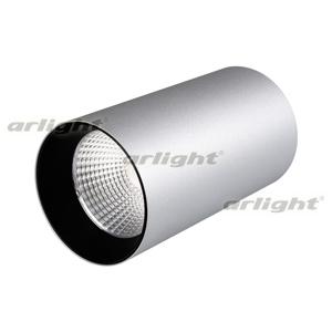 Светильник накладной SP-POLO-R85-1-15W Day White 40deg (Silver, Black Ring) Arlight 022962, цвет серебристый - фото 1