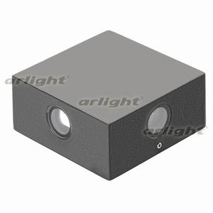 Светильник LGD-Wall-Quad-76G-8W Warm White Arlight 020844, цвет серый - фото 1