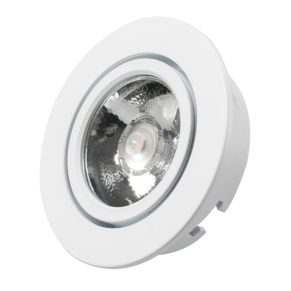 Светодиодный светильник LTM-R65WH 5W Warm White 10deg Arlight 020768, цвет белый - фото 1