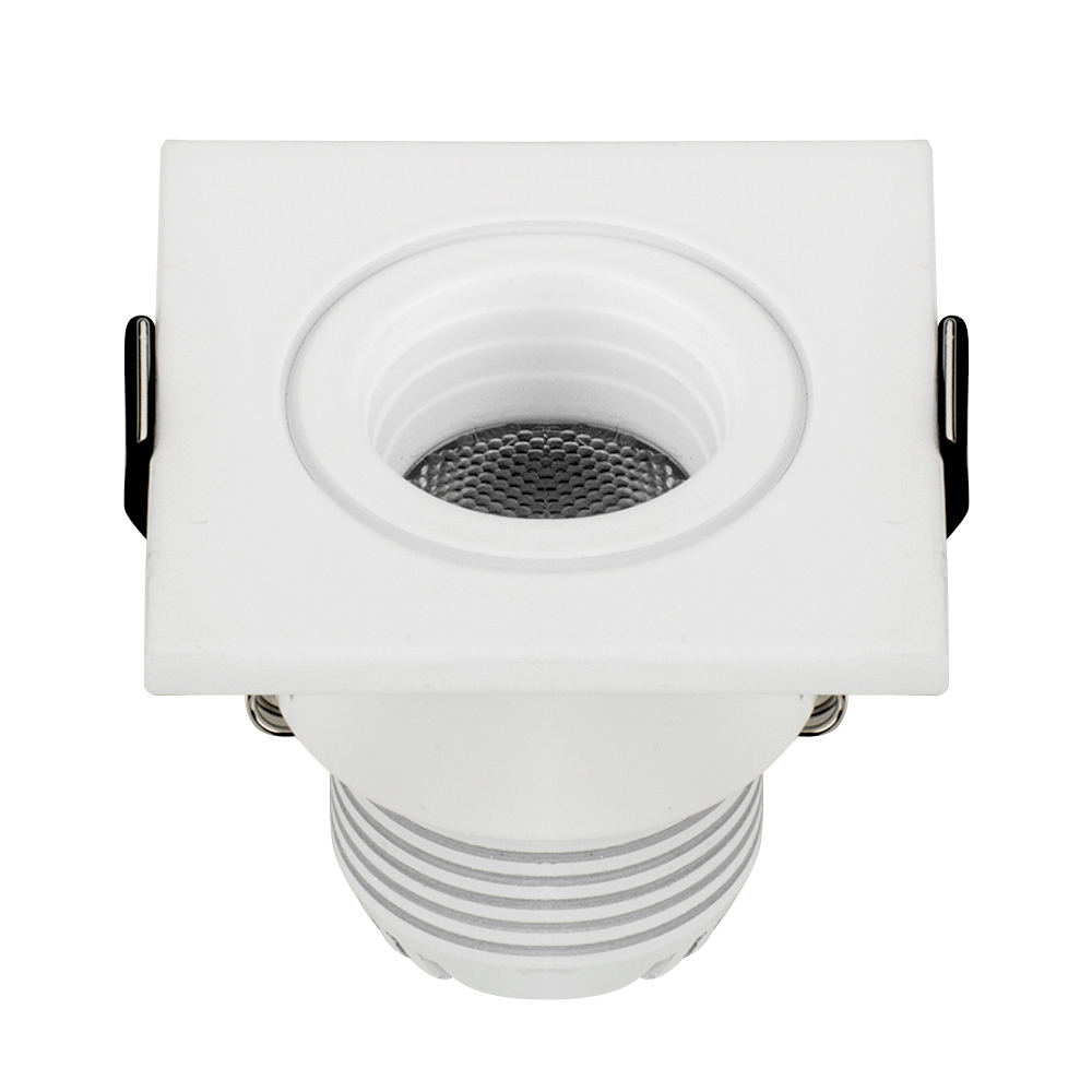 Светодиодный светильник LTM-S46x46WH 3W Warm White 30deg Arlight 015392, цвет белый - фото 1