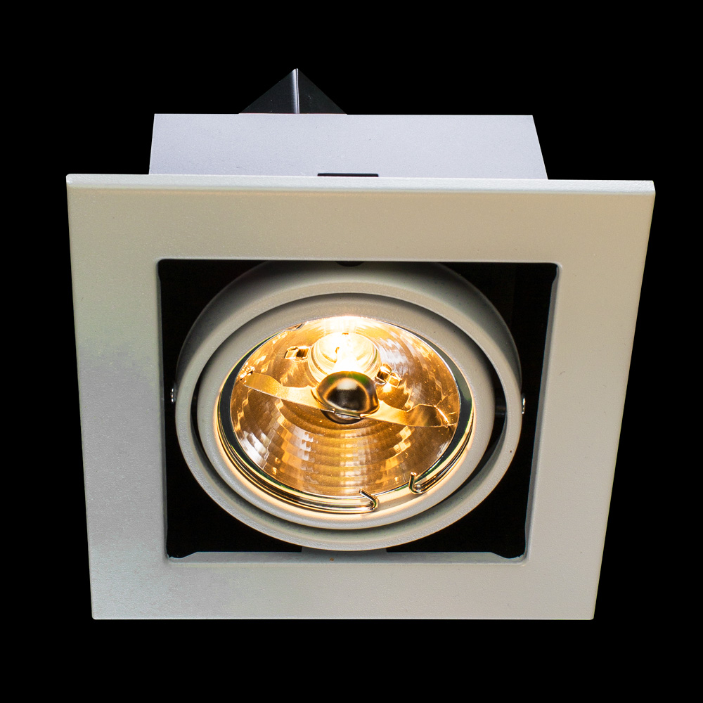 Встраиваемый Светильник Arte Lamp Cardani Medio A5930PL-1WH, цвет белый - фото 2