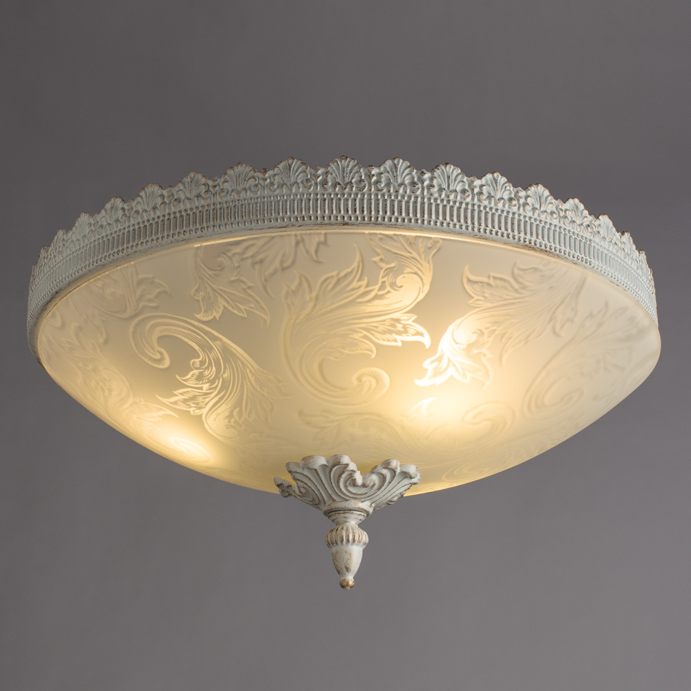Светильник Arte Lamp Crown A4541PL-3WG, цвет белый - фото 2