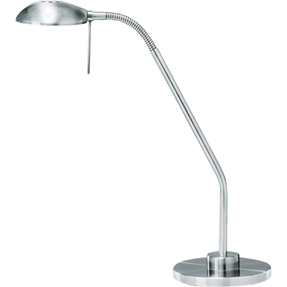 Настольная лампа Arte Lamp FLAMINGO A2250LT-1SS, цвет серебристый