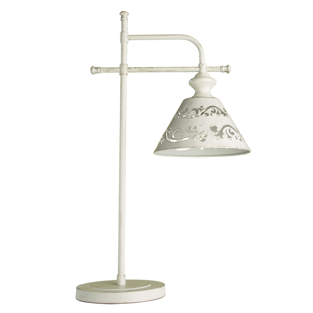 Настольная лампа Arte Lamp KENSINGTON A1511LT-1WG, цвет белый
