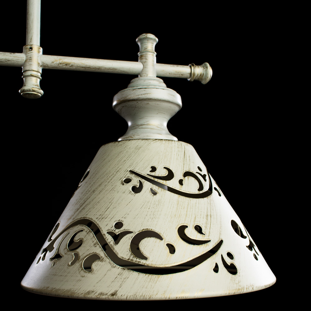 Люстра Arte Lamp KENSINGTON A1511LM-3WG, цвет белый - фото 3