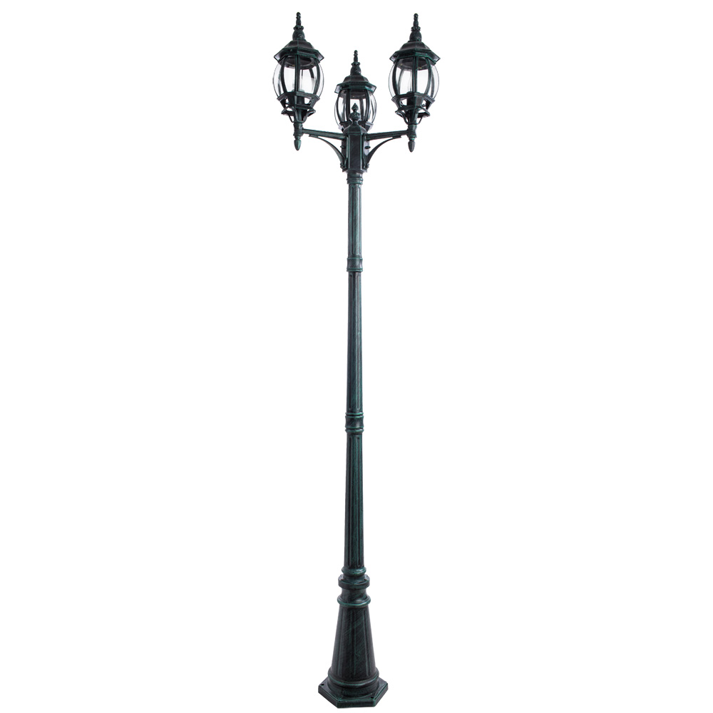 Уличный светильник Arte Lamp ATLANTA A1047PA-3BG, цвет черный - фото 1