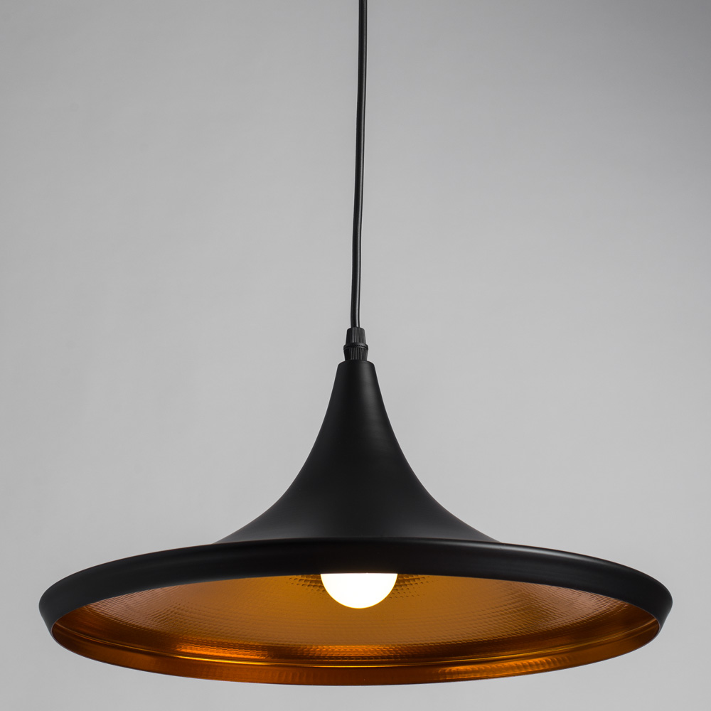 Светильник Arte Lamp CAPPELLO A3406SP-1BK, цвет черный - фото 2