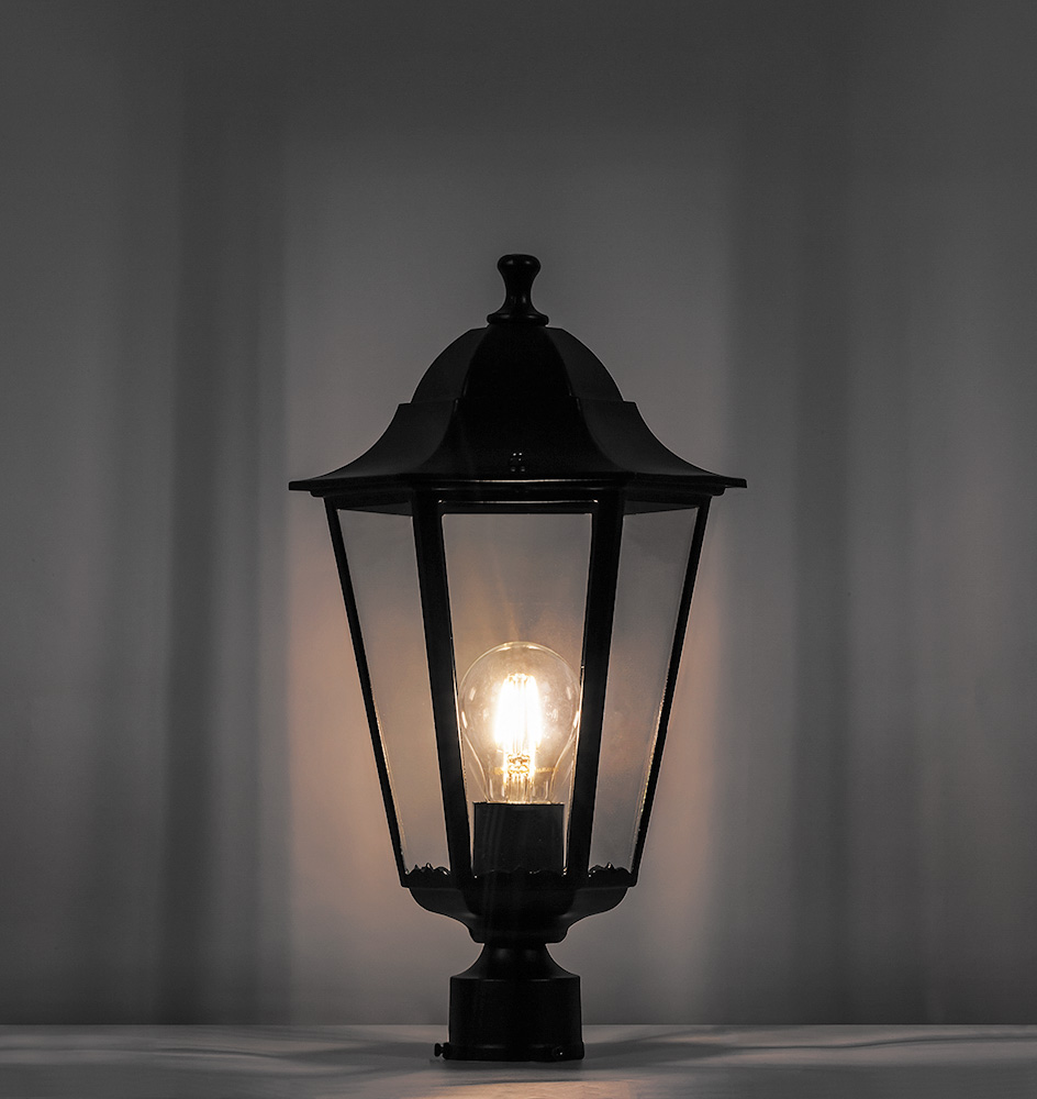 Уличный светильник Feron Классика 11068, цвет черный - фото 2